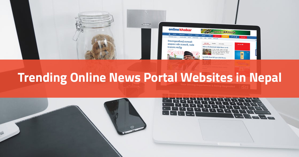 Nepali online news websites
